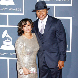 LL Cool J, Simone Johnson in 52nd Annual Grammy Awards