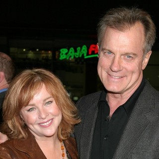 Faye Grant, Stephen Collins in Blood Diamond Premiere
