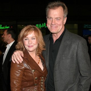 Faye Grant, Stephen Collins in Blood Diamond Premiere