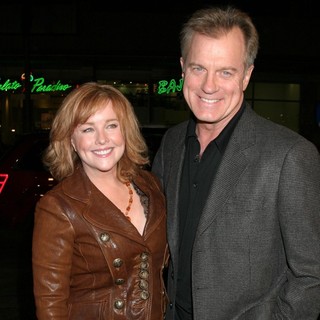 Faye Grant, Stephen Collins in Blood Diamond Premiere