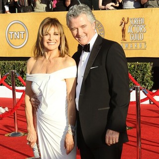 Linda Gray, Patrick Duffy in The 18th Annual Screen Actors Guild Awards - Arrivals
