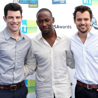 Max Greenfield, Lamorne Morris, Jake Johnson in The DoSomething.org and VH1's 2012 Do Something Awards