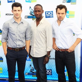 Max Greenfield, Lamorne Morris, Jake Johnson in The DoSomething.org and VH1's 2012 Do Something Awards