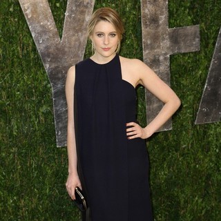 Greta Gerwig in 2013 Vanity Fair Oscar Party - Arrivals