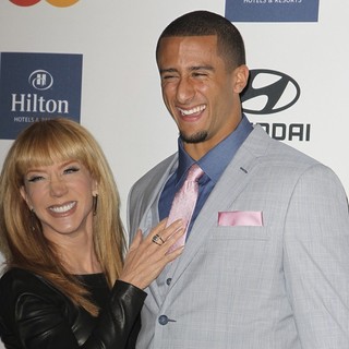 Kathy Griffin, Colin Kaepernick in Clive Davis and The Recording Academy's 2013 Pre-Grammy Gala and Salute to Industry Icons