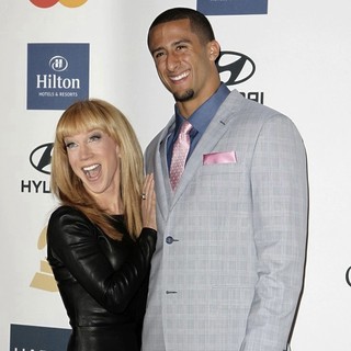 Kathy Griffin, Colin Kaepernick in Clive Davis and The Recording Academy's 2013 Pre-Grammy Gala and Salute to Industry Icons