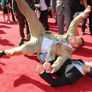 Rob Gronkowski, Gordie Gronkowski in 2012 ESPY Awards - Red Carpet Arrivals
