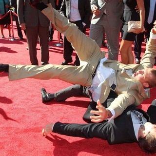 Rob Gronkowski, Gordie Gronkowski in 2012 ESPY Awards - Red Carpet Arrivals