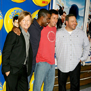 David Spade, Chris Rock, Adam Sandler, Kevin James in New York Premiere of 'Grown Ups' - Arrivals