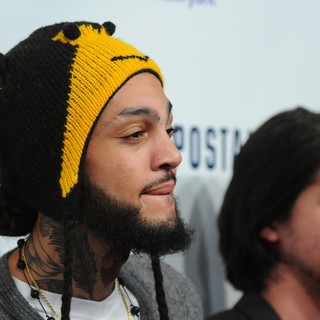 Travis McCoy, Eric Roberts (II), Gym Class Heroes in Z100's 2011 Jingle Ball Presented by Aeropostale - Arrivals