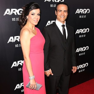 Mahsa Hadjiaghai, Ali Saam in Argo - Los Angeles Premiere