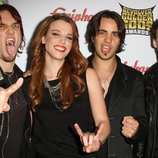 Halestorm in 2012 Revolver Golden Gods Awards Show