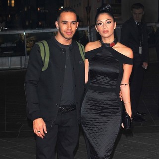 Lewis Hamilton, Nicole Scherzinger in Jack Reacher UK Film Premiere - Arrivals