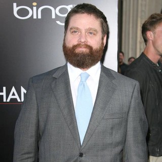 Zach Galifianakis in Los Angeles Premiere of The Hangover Part II
