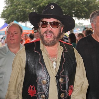 Hank Williams Jr. in The Miami Dolphins vs The New England Patriots NFL Monday Night Football Game