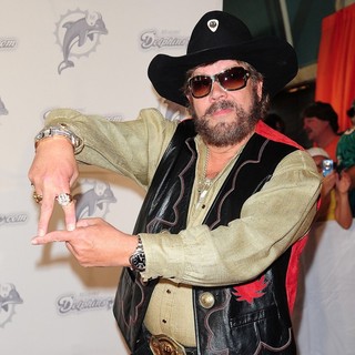 Hank Williams Jr. in The Miami Dolphins vs The New England Patriots NFL Monday Night Football Game