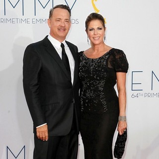 Tom Hanks, Rita Wilson in 64th Annual Primetime Emmy Awards - Arrivals