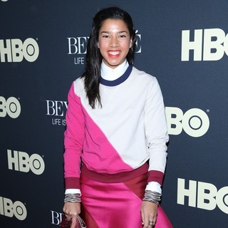 Hannah Bronfman in Beyonce: Life Is But a Dream New York Premiere