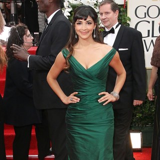 Hannah Simone in The 69th Annual Golden Globe Awards - Arrivals
