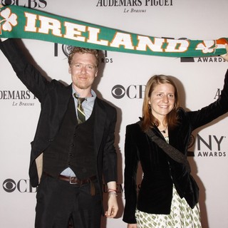 Glen Hansard, Marketa Irglova in The 66th Annual Tony Awards - Arrivals