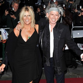 Patti Hansen, Keith Richards in GQ Men of The Year Awards 2011 - Arrivals