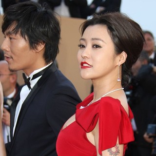 Qin Hao, Hao Lei in Moonrise Kingdom Premiere - During The Opening Ceremony of The 65th Cannes Film Festival
