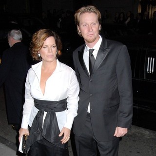 Marcia Gay Harden, Thaddaeus Scheel in Fashion Group International Night of The Stars Awards - Arrivals