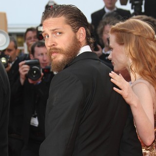 Tom Hardy, Jessica Chastain in Lawless Premiere - During The 65th Annual Cannes Film Festival
