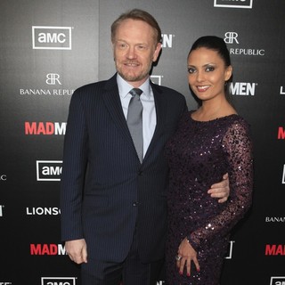 Jared Harris, Allegra Riggio in AMC's Special Screening of Mad Men Season 5 - Arrivals