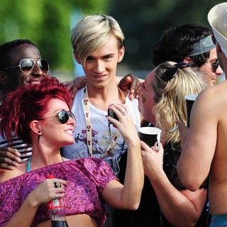 Harry Derbridge in V Festival - Day One