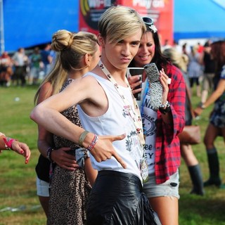 Harry Derbridge in V Festival - Day One