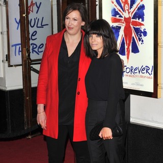 Miranda Hart, Claudia Winkleman in VIVA Forever Spice Girls The Musical - Arrivals
