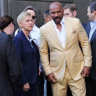 Steve Harvey Is Honoured with A Star on The Hollywood Walk of Fame