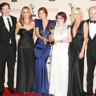Rob Corddry in 2012 Creative Arts Emmy Awards - Press Room - hayes-bell-mullally-akerman-corddry-2012-creative-arts-emmy-awards-press-room-02