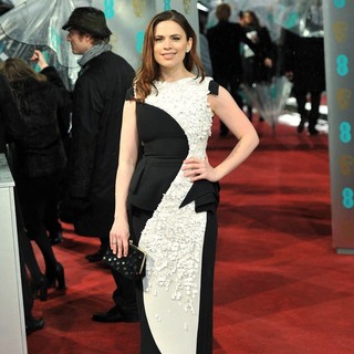 Hayley Atwell in The 2013 EE British Academy Film Awards - Arrivals - hayley-atwell-2013-ee-british-academy-film-awards-01