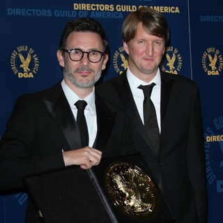 Michel Hazanavicius, Tom Hooper in 64th Annual Directors Guild of America Awards - Press Room