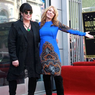 Ann Wilson, Nancy Wilson, Heart in Heart Is Honored with A Hollywood Star on The Hollywood Walk of Fame