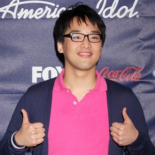 Heejun Han in The American Idol Season 11 Top 13 Party