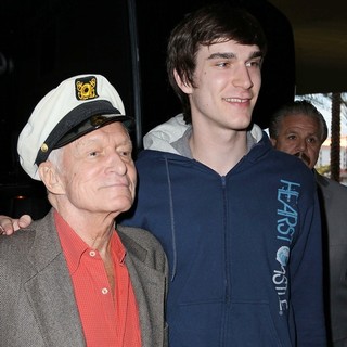 Hugh Hefner, Marston Hefner in Hugh Hefner and Marston Hefner Celebrate Their Birthday