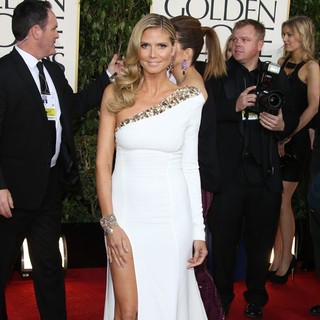Heidi Klum in 70th Annual Golden Globe Awards - Arrivals