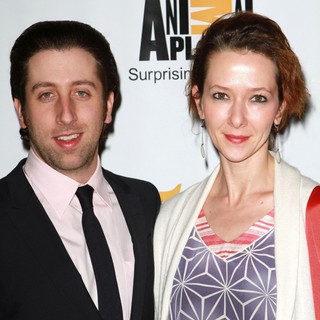 Simon Helberg, Jocelyn Towne in 25th Anniversary Genesis Awards - Arrivals