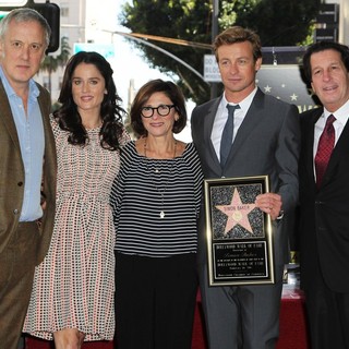 Simon Baker Is Honoured with A Star on The Hollywood Walk of Fame - heller-tunney-baker-simon-baker-walk-of-fame-02