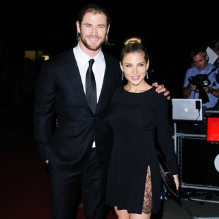 Chris Hemsworth, Elsa Pataky in The GQ Men of The Year Awards 2012 - Arrivals
