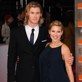 Chris Hemsworth, Elsa Pataky in Orange British Academy Film Awards 2012 - Arrivals