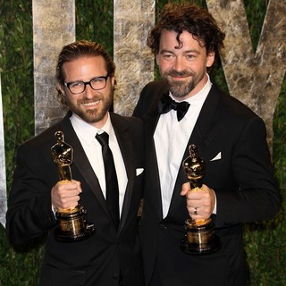 Alex Henning, Ben Grossman in 2012 Vanity Fair Oscar Party - Arrivals
