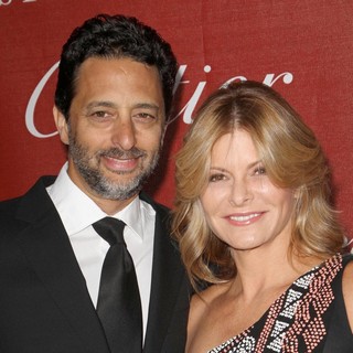 Grant Heslov, Lisa Heslov in The 23rd Annual Palm Springs International Film Festival Awards Gala - Arrivals