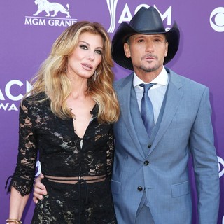Faith Hill, Tim McGraw in 48th Annual ACM Awards - Arrivals