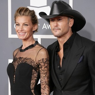 Faith Hill, Tim McGraw in 55th Annual GRAMMY Awards - Arrivals