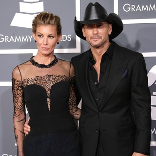 Faith Hill, Tim McGraw in 55th Annual GRAMMY Awards - Arrivals