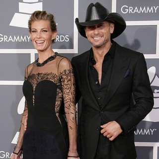Faith Hill, Tim McGraw in 55th Annual GRAMMY Awards - Arrivals